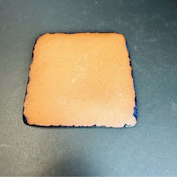 Artisan Cowboy Boot Art Pottery Trinket‎ Dish Southwest Mexican Red ware 4.5x4.5 - Picture 2 of 2